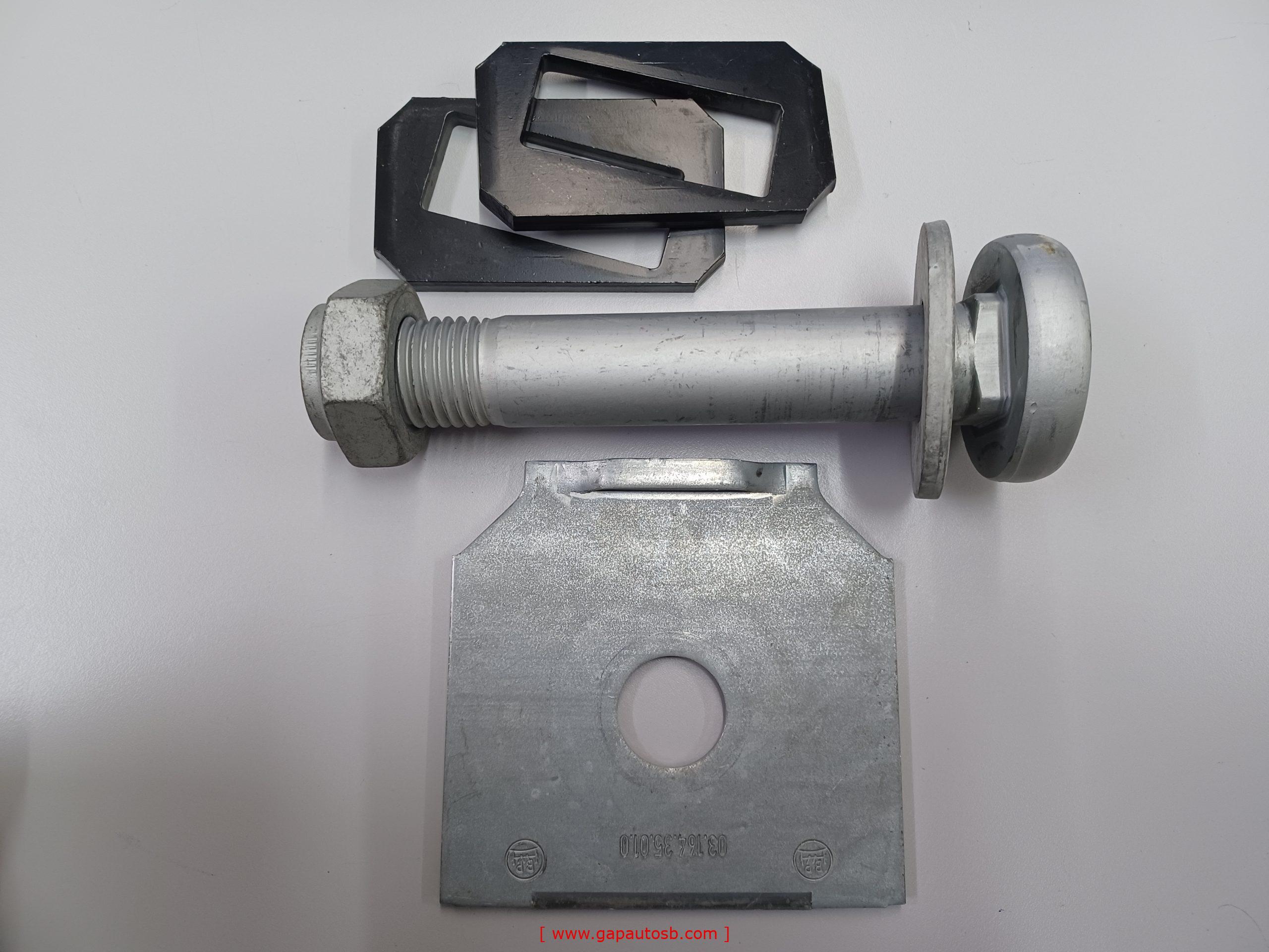 058570018 BPW ECO 12TON BOGIE LIFT SUSPENSION BOLT KIT WITH PLATE 30MM GENUINE