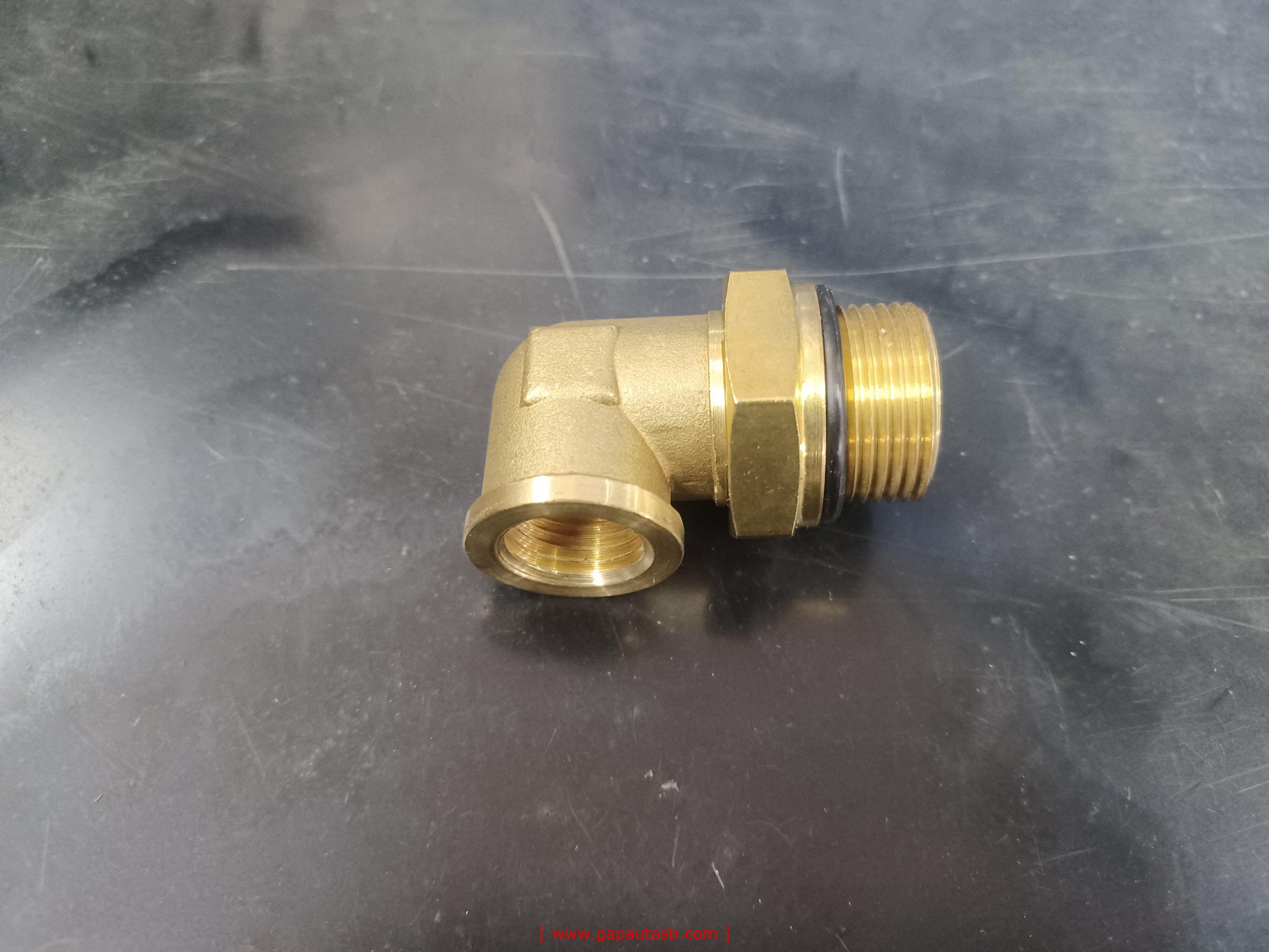 5204EB042 AUTO PARTS ELBOW BULKHEAD M22XM16 90° WITH LOCK NUT