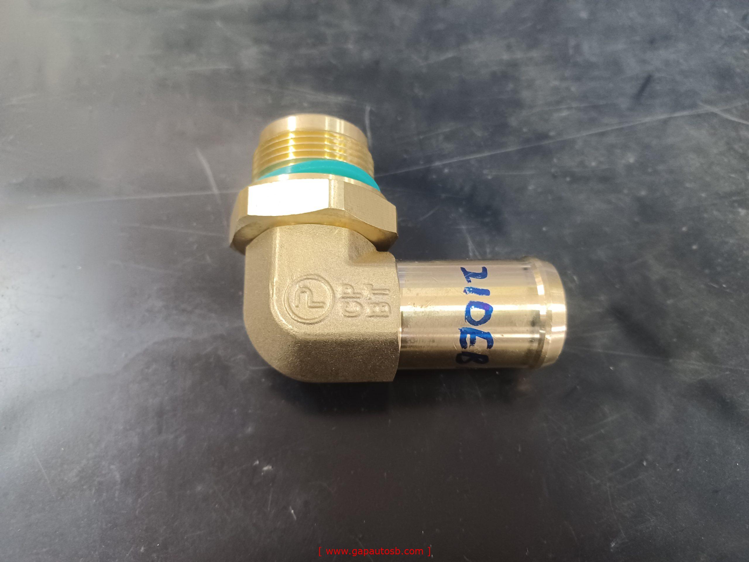 21177259 FM400 HYDRAULIC CONNECTOR L SHAPE M26X20MM/22MM SET GENUINE