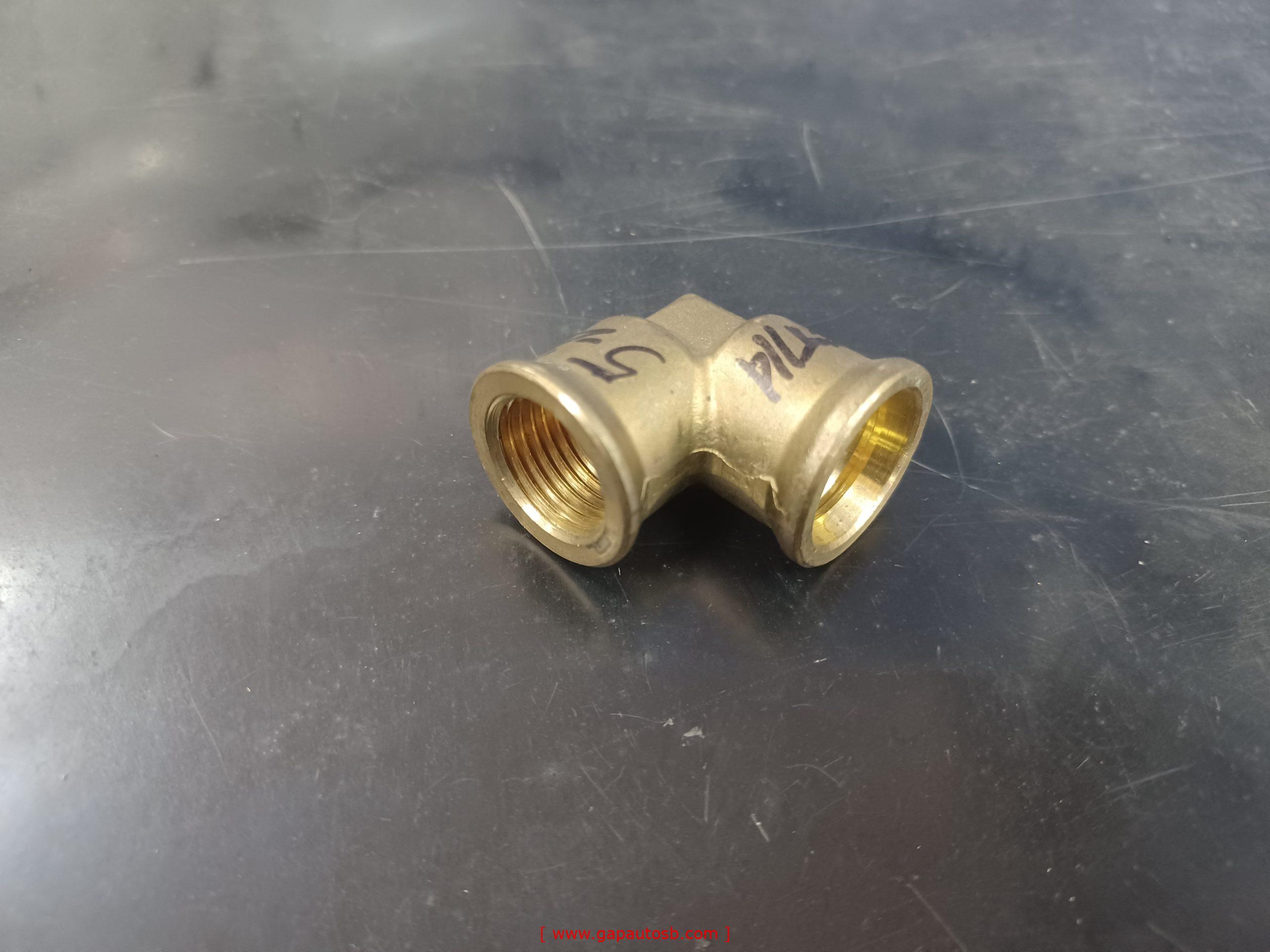 5252FT114 AUTO PARTS ELBOW 2X THREAD M16X1.5 90°