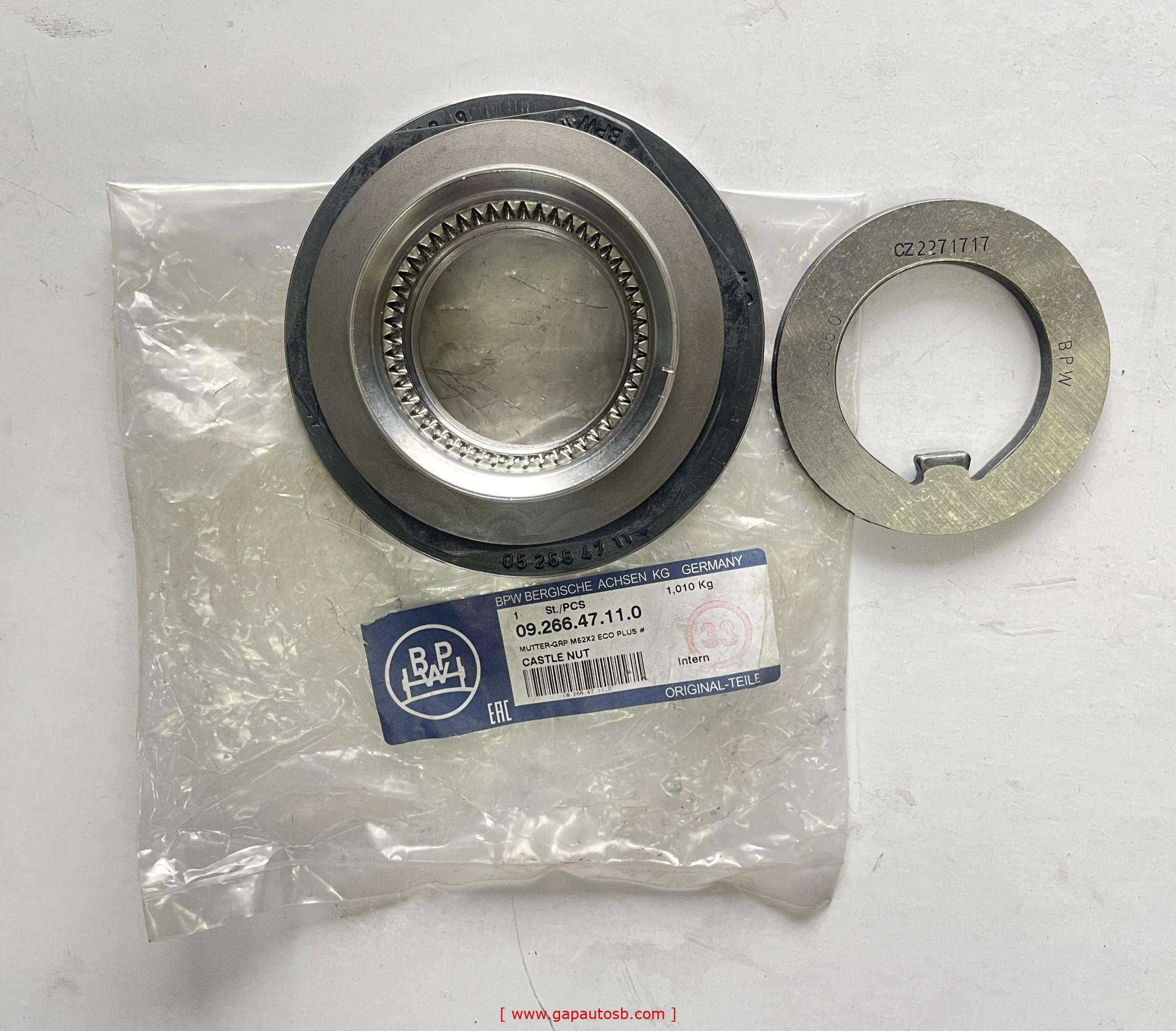 0926647110 BPW ECO PLUS AXLE LOCK NUT GENUINE 12 TON