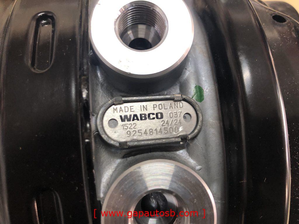 9254814500 T24/24 WABCO BRAKE CHAMBER DISC TYPE 3 64C17195 CF17 4D6F BC96 5AF9CDEA7528