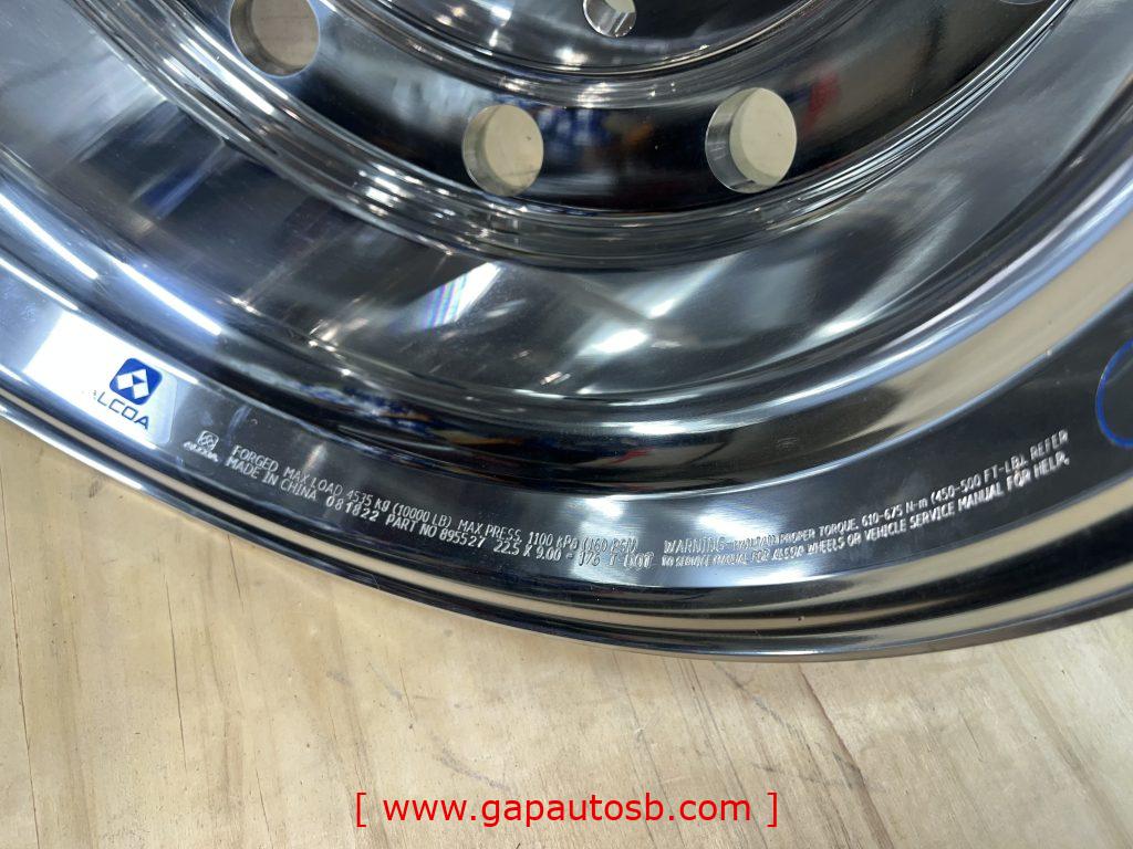 895527 ALCOA WHEEL ALLOY RIM SMALL HOLE 10 STUD 22.5 X 9 3 89ADAE8A 8CDF 4067 A494 A59BF3416306