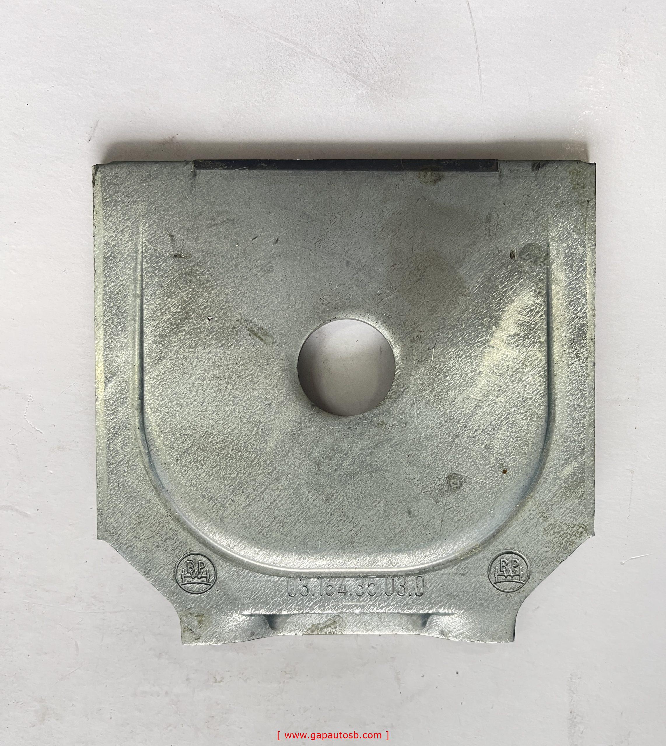 0316435030 BPW 9TON TRAILING ARM PLATE 24MM SHAPED PLATE GENUINE