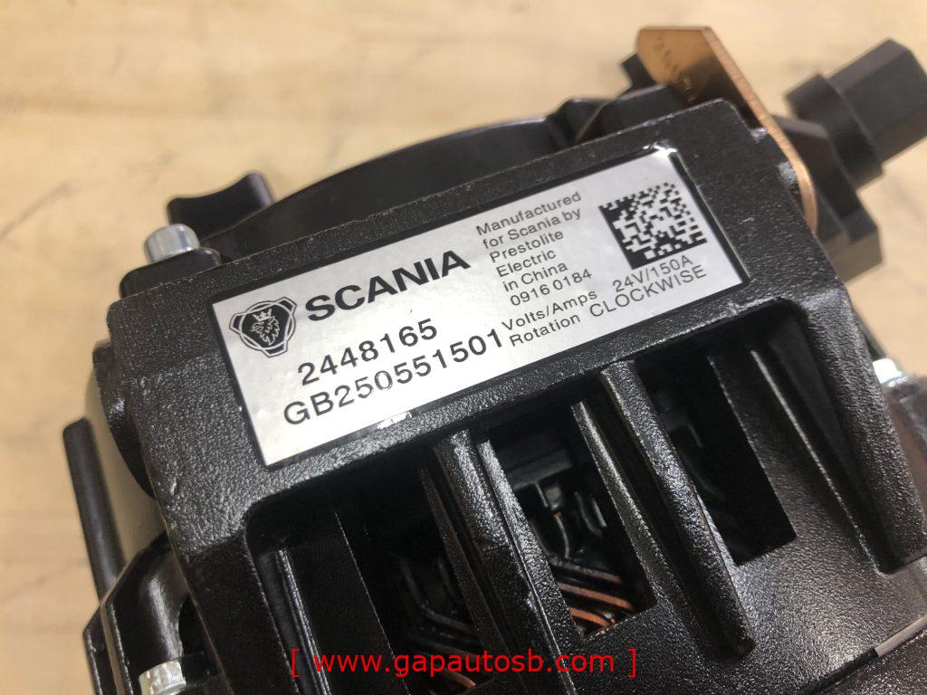 2448165 SCANIA BUS K SERIES ALTERNATOR ASSY GENUINE (10PK) 3 F5FEA284 B042 43B4 8FDA 148358D0B325