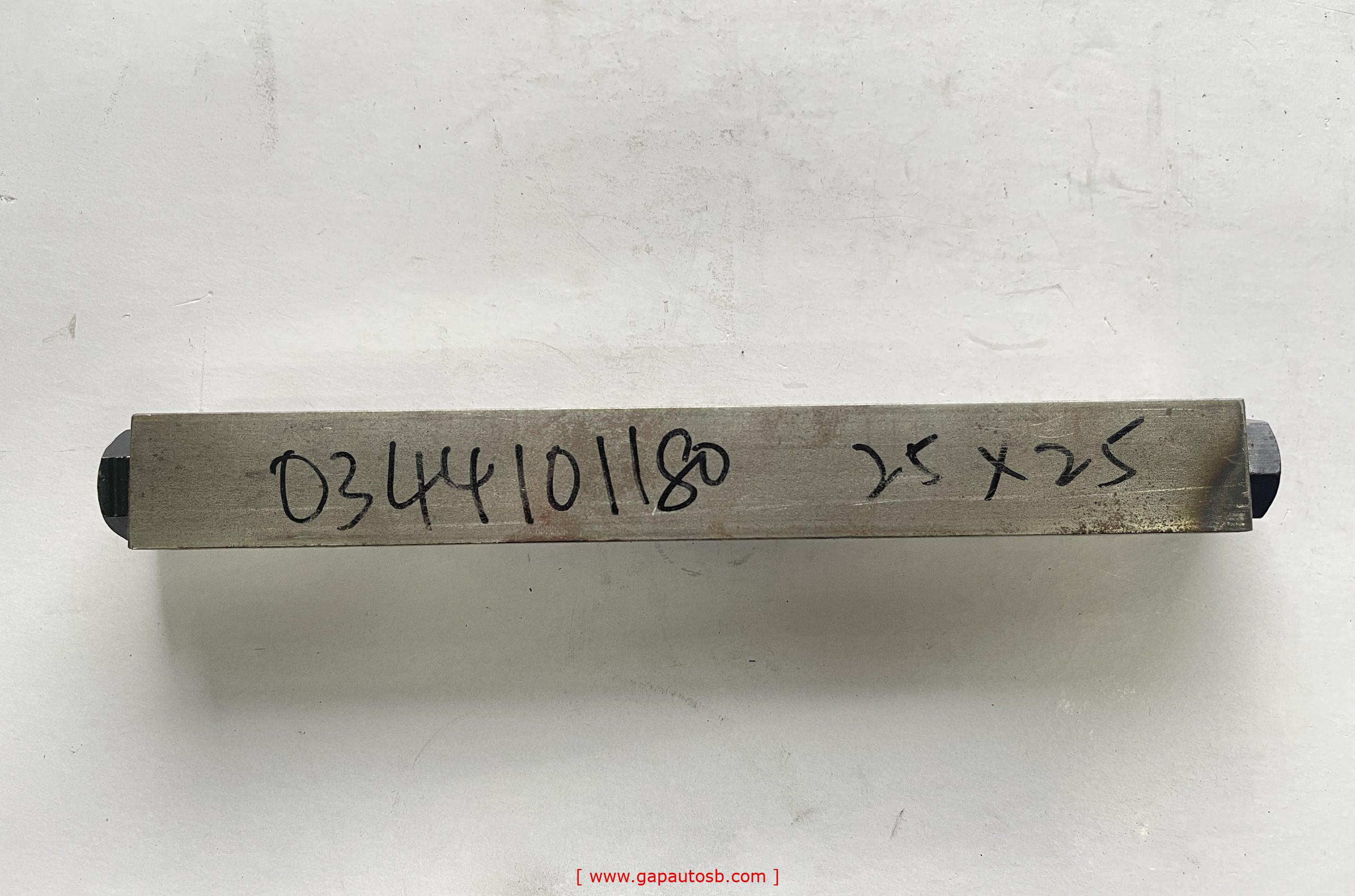 0344101180 SQUARE BAR BPW 12 TON WITH BOLT (25MMx205MM) GENUINE