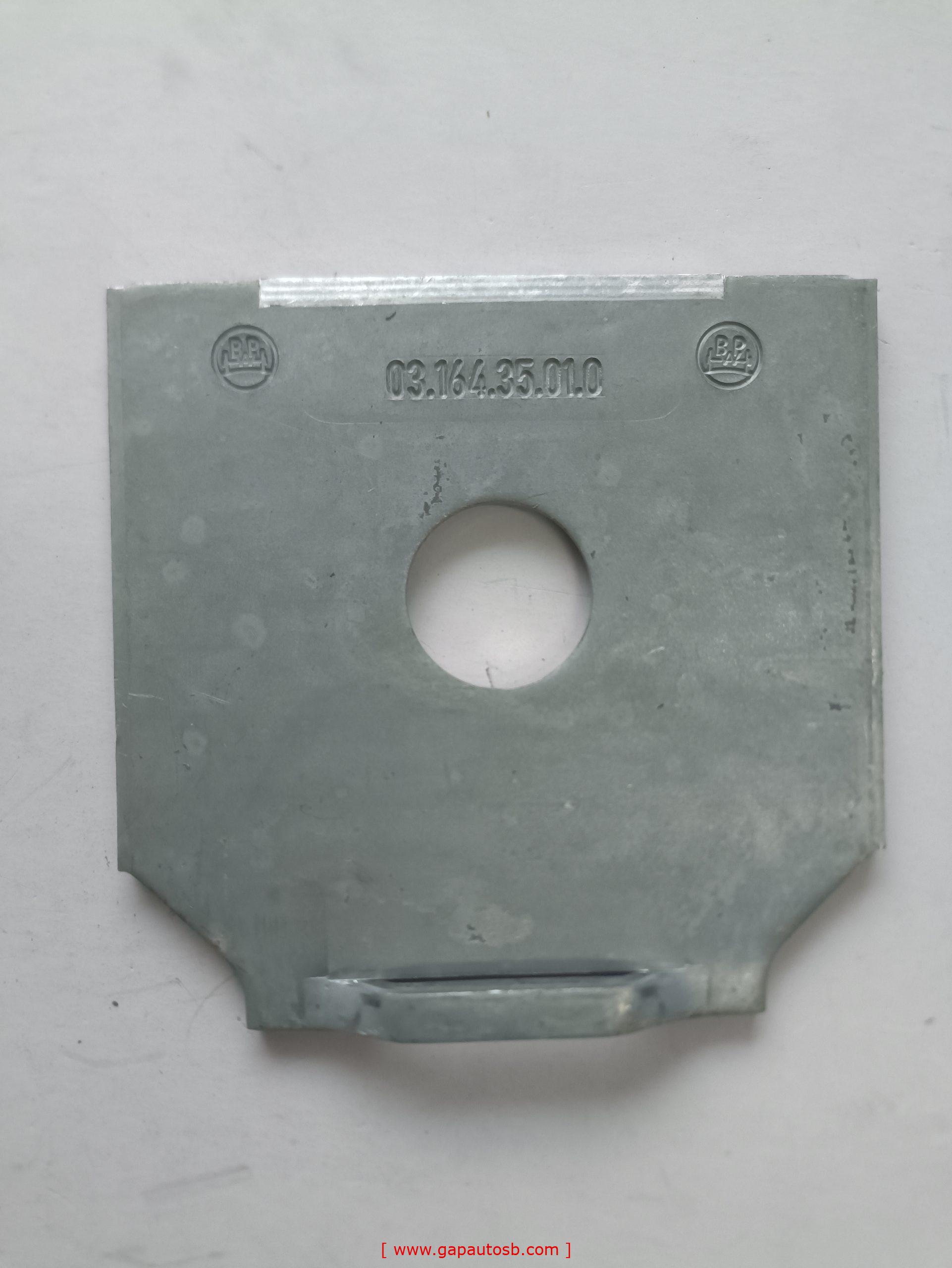 0316435010 BPW ECO PLUS SPRING BRACKET WEARING PLATE 30MM 12 TON GENUINE