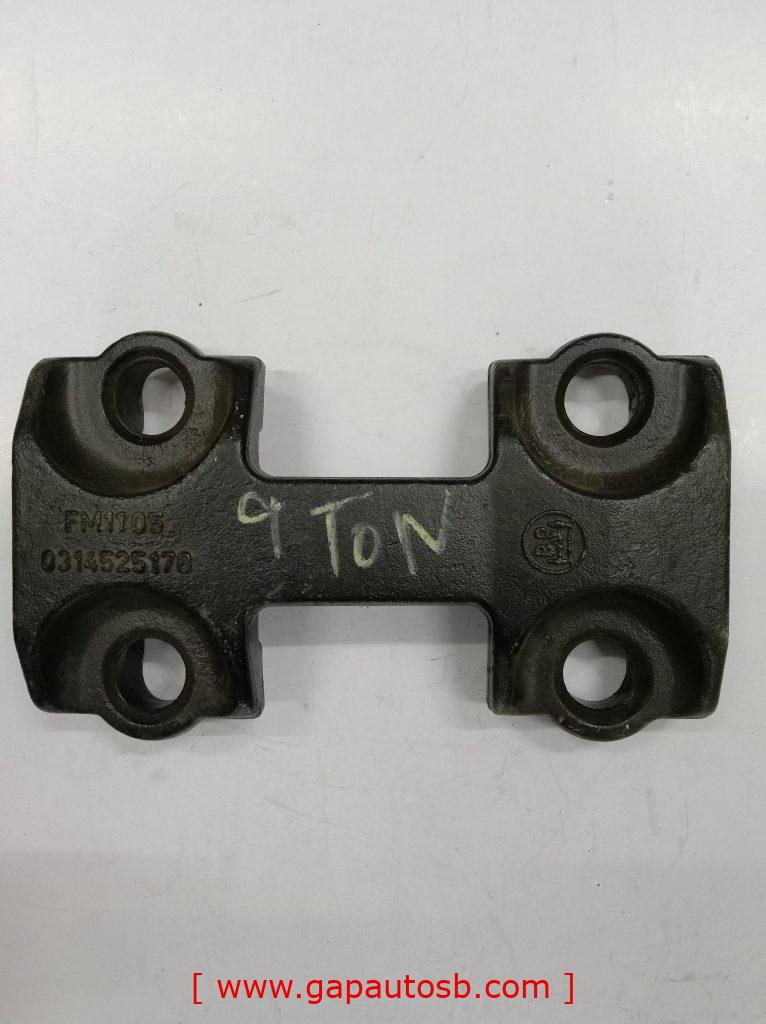 0314525178 BPW ECO PLUS SPRING PLATE WITH SPHERICAL COUNTER 92MMX150MM/24MM GENUINE 1 IMG 20230223 184842