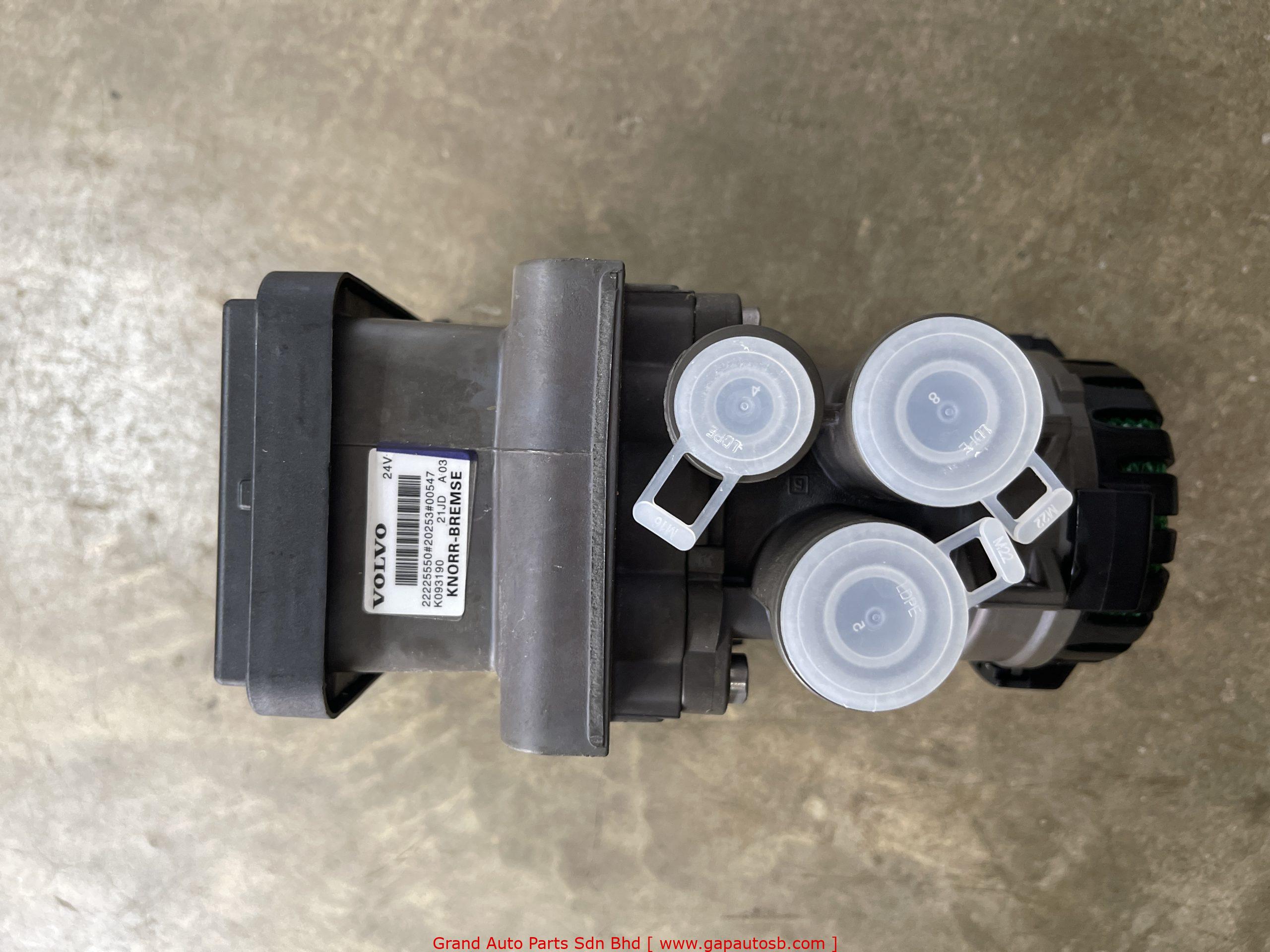 22225550/K093190 KNORR-BREMSE EBS MODULATOR SINGLE VOLVO