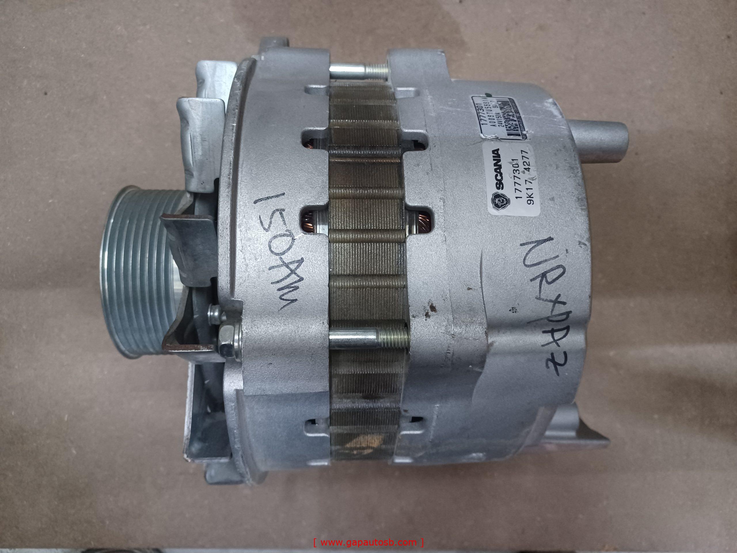 1777301 SCANIA K SERIES BUS ALTERNATOR 150AM GENUINE 8PK