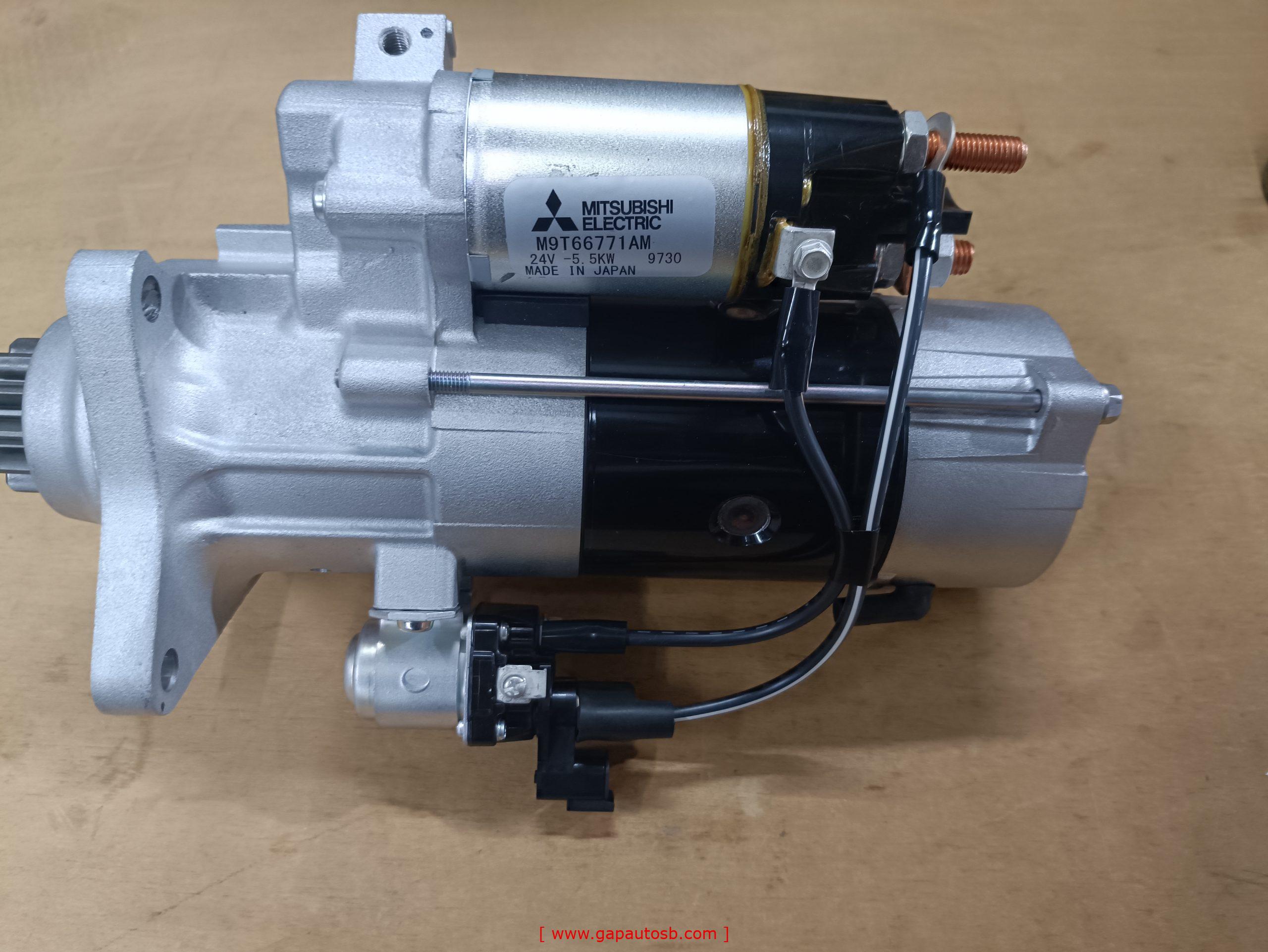M9T66771 22602935 VOLVO FM4 FH4 B11R STARTER ASSY MITSUBISHI 12T 24V 5.5KW 12TH