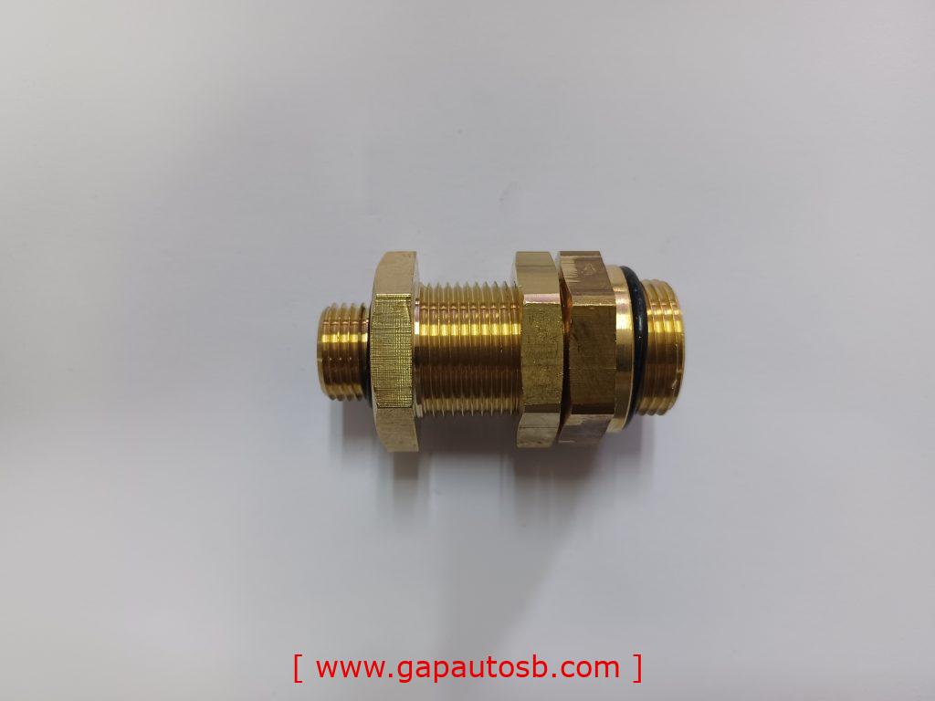 251FR238 AUTO BULKHEAD COUPLING WITH 24 DEG CONE M16X22X1.5 40MM 1 16818770896413857884312955671465
