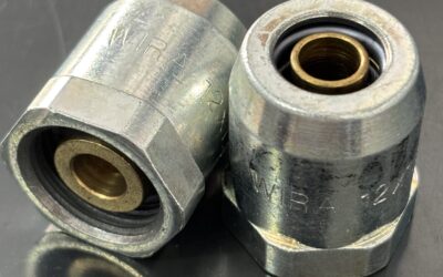 Push in coupling m12x1.5 and m18x1.5 with  union double m18-18 5219eb012/5220eb106