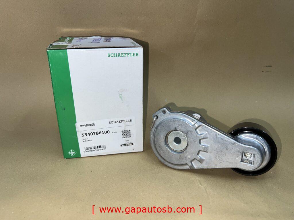 VOLVO FH4 FM4 B11R V4 VE13 VE16 EURO 6 BELT TENSIONER PULLEY INA 8PK (38MM) 21983651 / 5340786100 1 IMG 2034