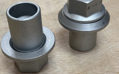 bpw hub nut with plastic cap genuine